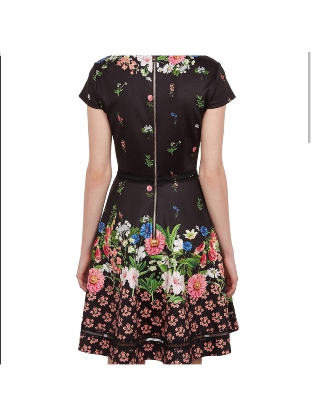 Ted Baker Daissie dress size 2 - Picture 3 of 6